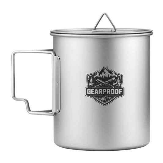 GEARPROOF SipLite - Titanbecher 750ml
