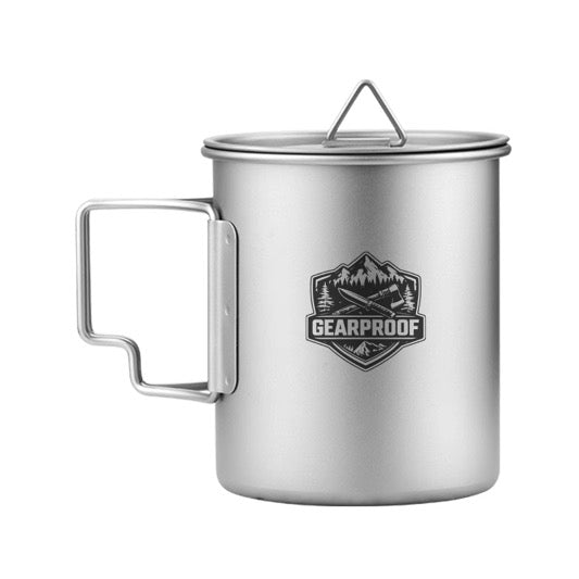GEARPROOF SipLite - Titanbecher 450ml